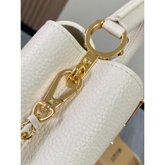 M23082Capucines BB Handbags LV Milky Way 。21148cm 