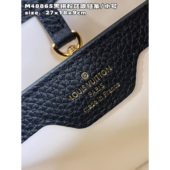  M48865Capucines Small Handbagsize：27x18x9cm