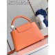 M22055 Coral Orange Medium Capucines MM Handbagsize：31.5x20x11cm 