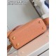 M22206 Brown Yellow Capucines Mini Handbag size:21x14x8 cm
