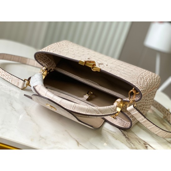 N93419/M48865Capucines Medium HandbagSize: 31.5 * 20 * 11 cm