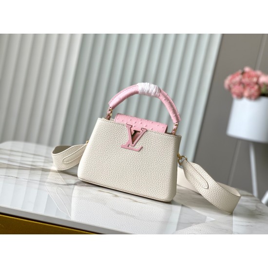 M81409/M48865Capucines HandbagsSize:21 * 14 * 8 cm