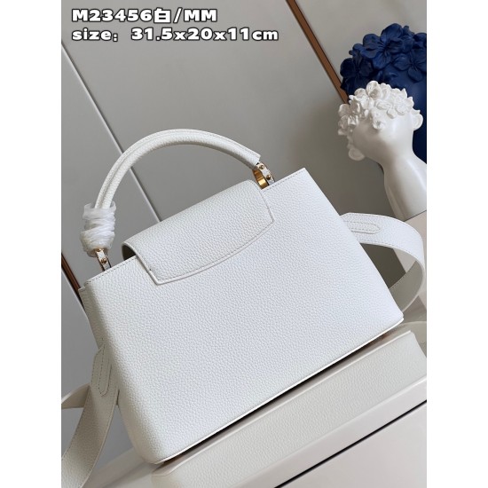  M23456Capucines MM Handbagsize：31.5x20x11cm