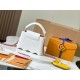  M22121Capucines Capushell Mini Tote Bag：22 x 14 x 7.5 厘米