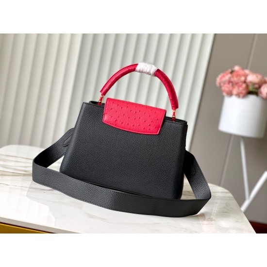 N82904/M48865Capucines Handbags Size:31.5 * 20 * 11 cm