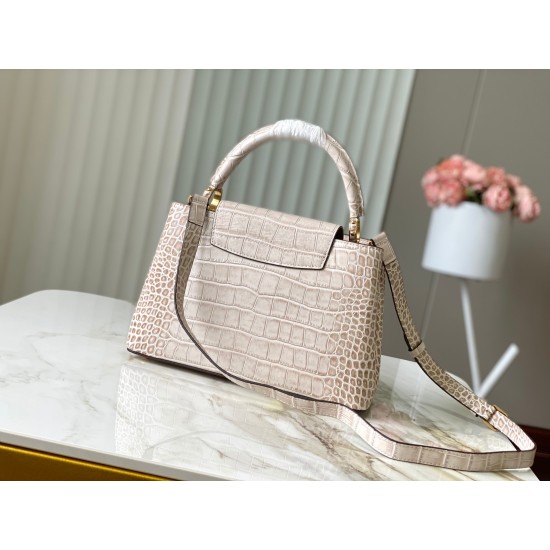 N93419/M48865Capucines Medium HandbagSize: 31.5 * 20 * 11 cm