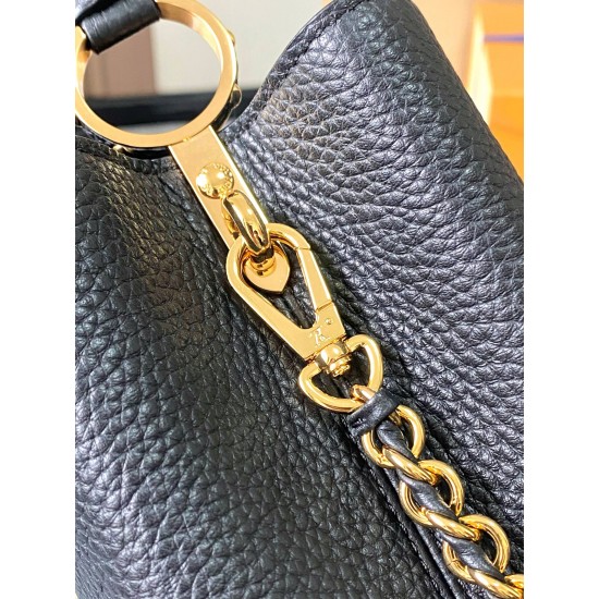  M23083Capucines BB Handbags LV Milky Way 。27x18x9cm 