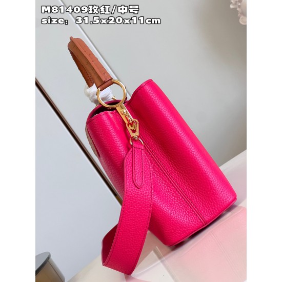 M81409 Capucines MM Handbagsize:31.5 x 20 x 11cm