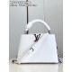 M22055 White Small Capucines BB Handbagsize：27x18x9cm 