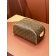47528Damier Graphite Cosmetic Bag-size28x16x13cm。