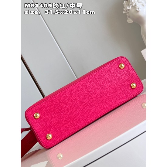 M81409 Capucines MM Handbagsize:31.5 x 20 x 11cm