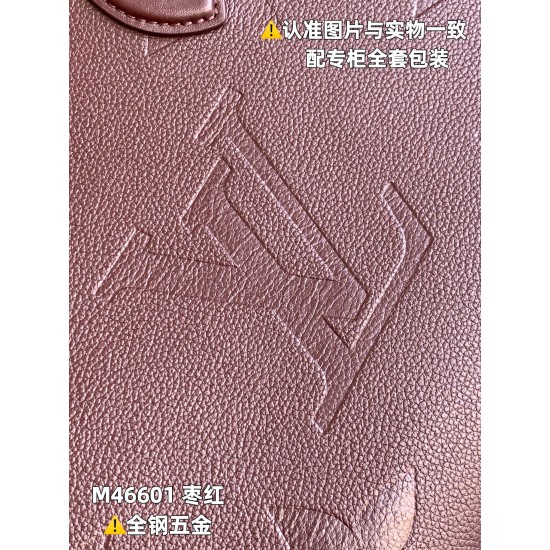 M46601 tote.尺寸:35x27x14CM