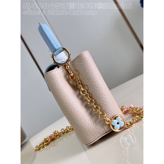  M48865Capucines Mini Handbag21 x 14 x 8