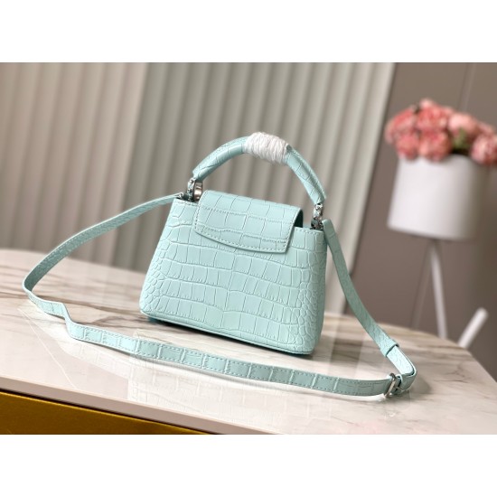 N93419/M48865Capucines Medium Handbag Size: 21 * 14 * 8 cm
