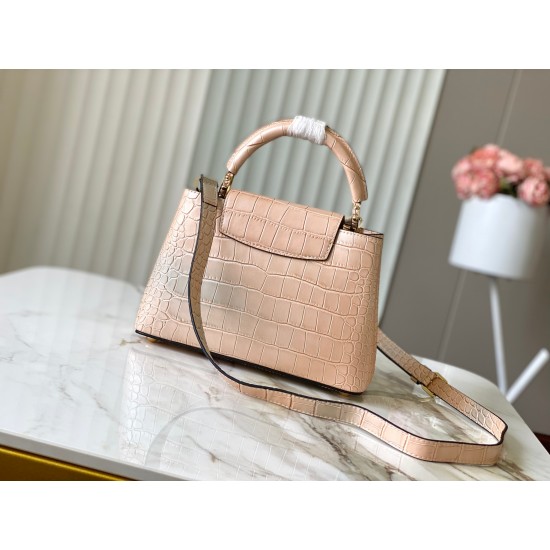 N93163/M48865Capucines BB HandbagSize:27 * 18 * 9 cm