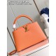 M22055 Coral Orange Medium Capucines MM Handbagsize：31.5x20x11cm 