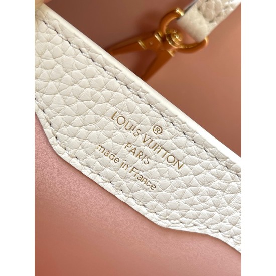 M23330Capucines Mini HandbagSize：21 * 14 * 8Cm