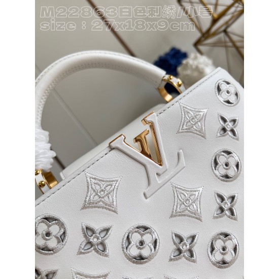  M22863Capucines BB Handbagsize：27x18x9cm