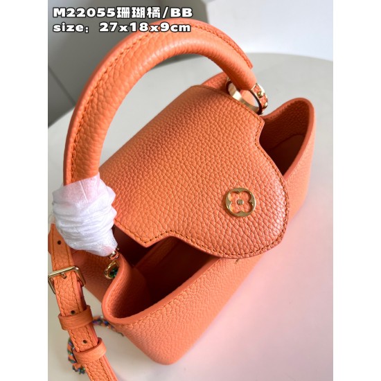 Capucines BB HandbagM22055size：27x18x9cm 