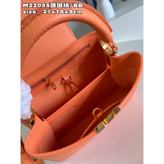 Capucines BB HandbagM22055size：27x18x9cm 