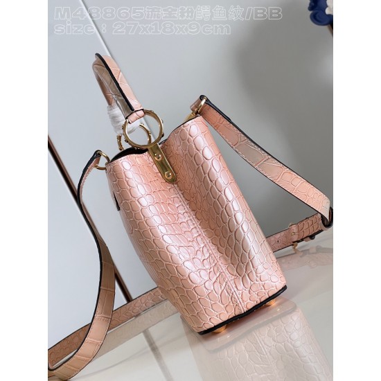  M48865Capucines  handbagsize：27x18x9cm