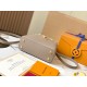  M23330Capucines Flower Crown HandbagSize：21 * 14 * 8Cm