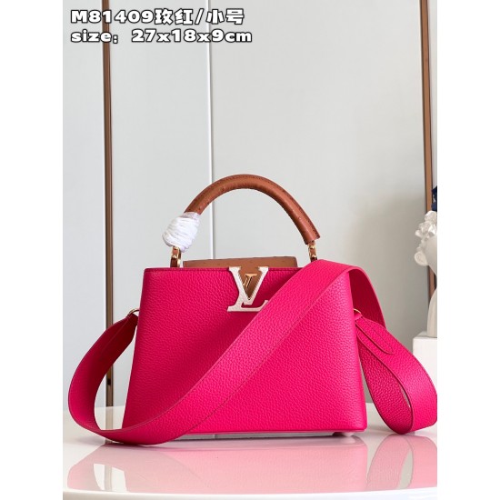  M81409Capucines BB Handbagsize:27 x 18 x 9cm