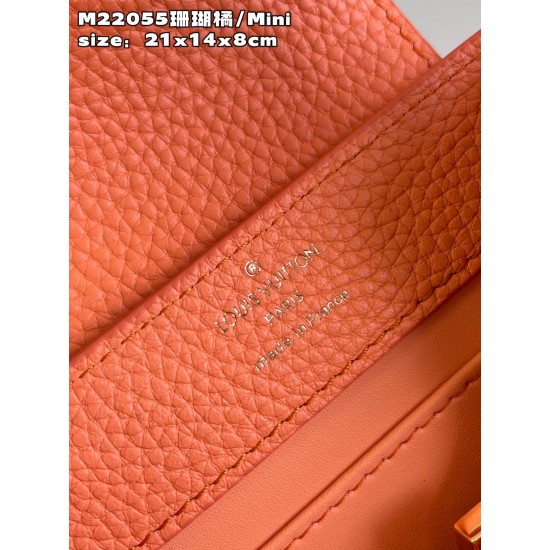 M22055Capucines Mini Handbagsize：27x18x9cm 