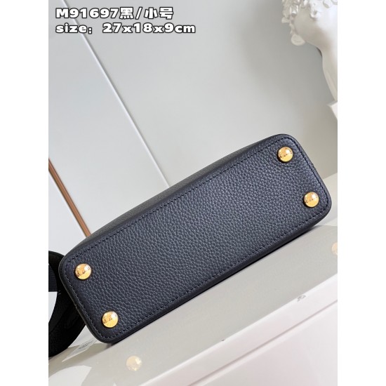M91697Capucines BB Handbag  size：27x18x9cm