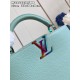 M22055 Green Small Capucines BB Handbagsize：27x18x9cm 