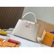 M23083Capucines BB Handbags LV Milky Way 。27x18x9cm 