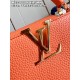 M22055 Coral Orange Medium Capucines MM Handbagsize：31.5x20x11cm 
