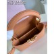 M22206 Brown Yellow Capucines Mini Handbag size:21x14x8 cm