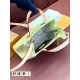 M24028 READE Small Handbag in Lemon Yellow