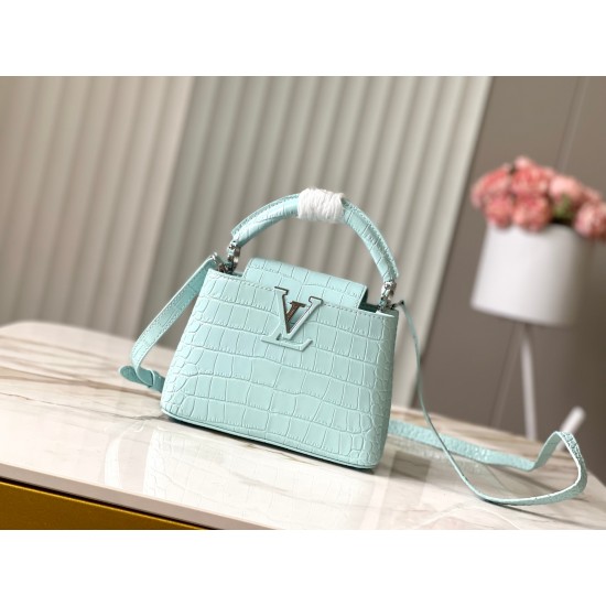 N93419/M48865Capucines Medium Handbag Size: 21 * 14 * 8 cm