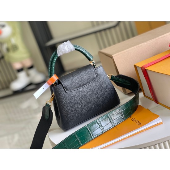 M91697 Capucines Mini Handbag21x14x8
