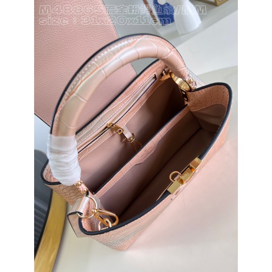 M48865Capucines MM size：31.5x20x11cm