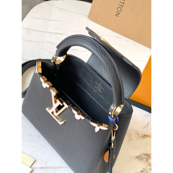  M23330Capucines Mini HandbagSize：21 * 14 * 8Cm