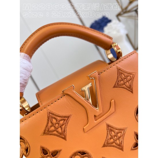 M22863 Capucines mini handbagsize：21x14x8cm