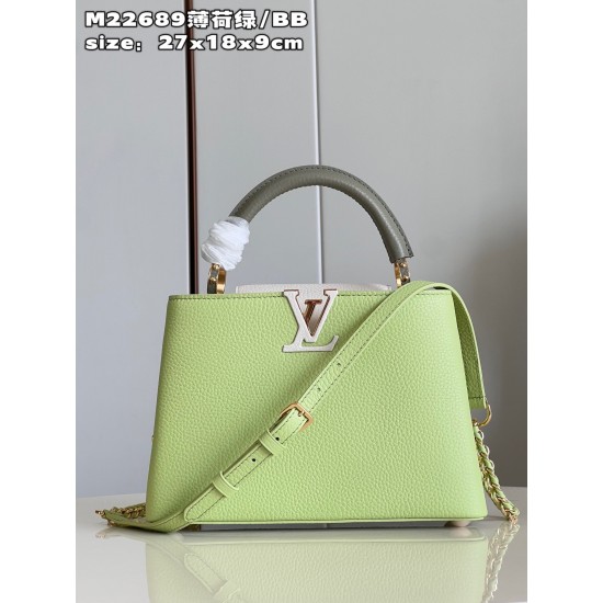 M22916 Capucines BB Handbagsize：27x18x9cm