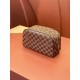 47527Damier Graphite Cosmetic Bag：25.5 x 17.0 x 9.0 cm。