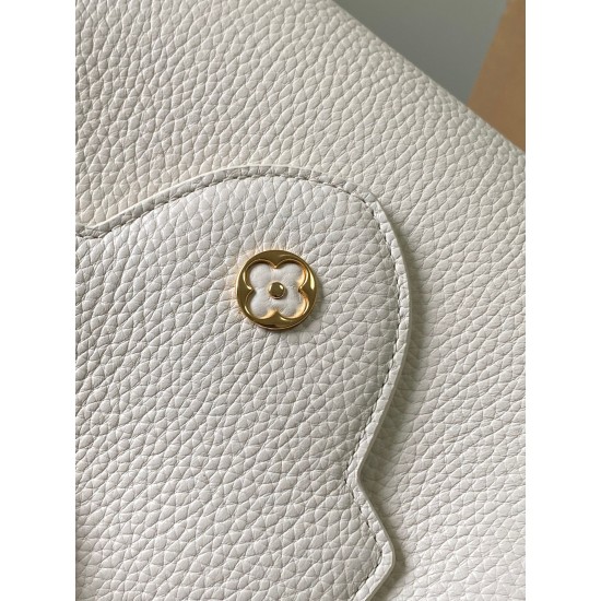 M23083Capucines BB Handbags LV Milky Way 。27x18x9cm 