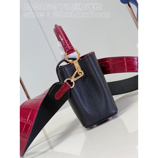 M91697  Capucines size:21x14x8 cm